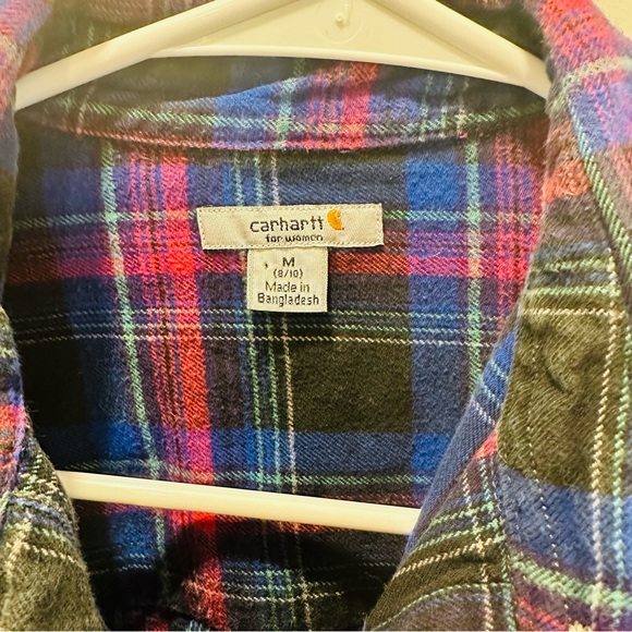 Carhartt pink and black flannel - Picture 3 of 4